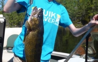 Jonathan holding 26 inch fish.